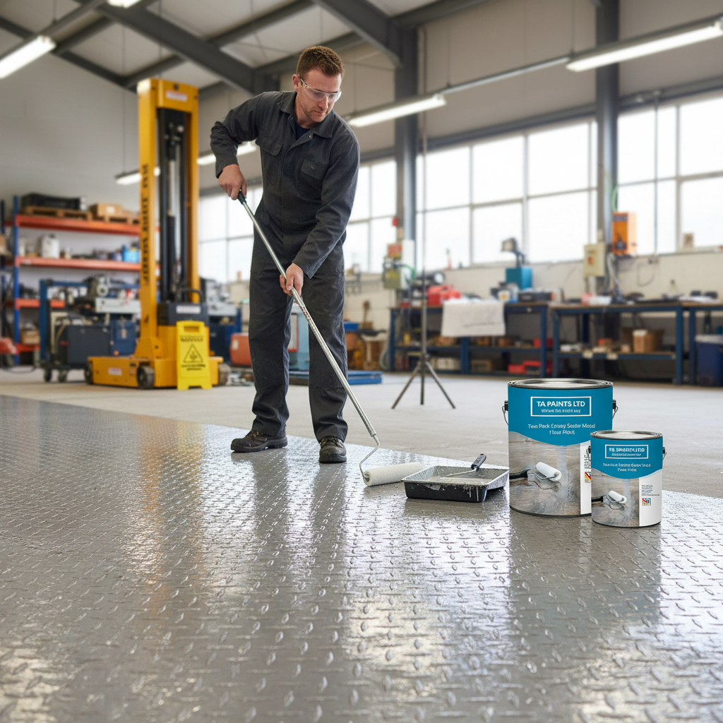Premium Two Pack Epoxy Sealer Clear Metal Floor Paint for Durable Protection and Exceptional Wear Resistance