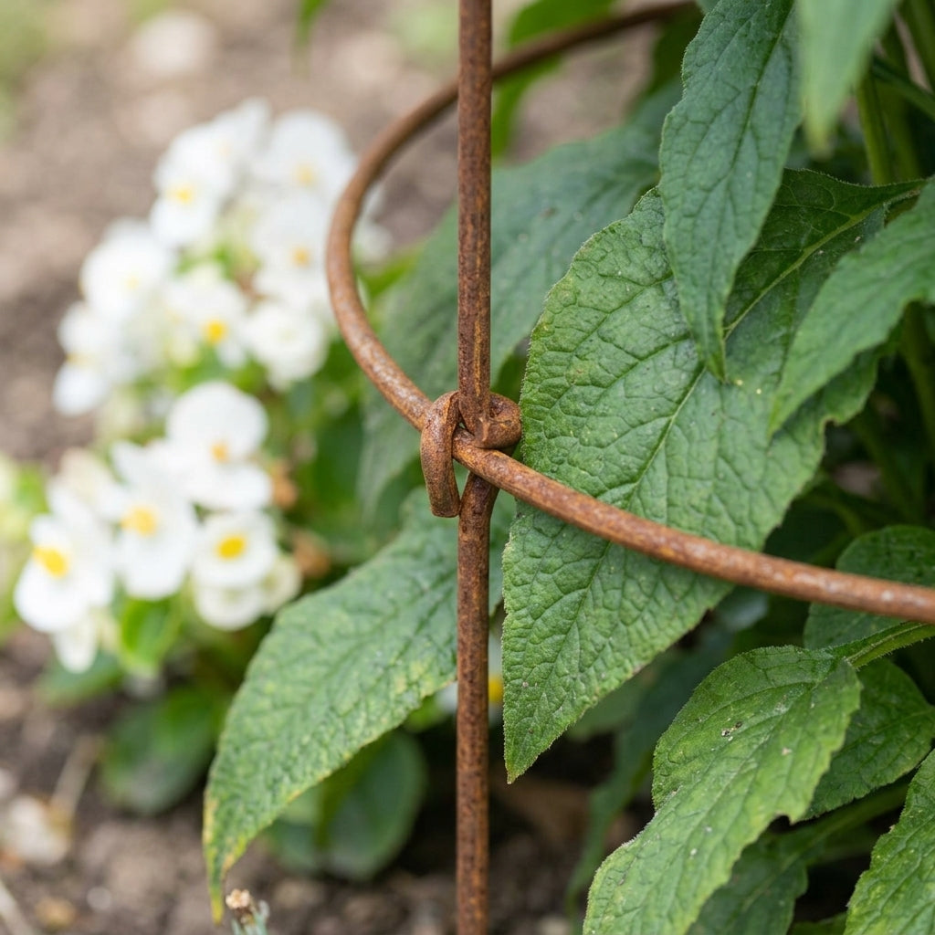 Curved Border Restraints 6mm Steel Rust Patina (view 2)