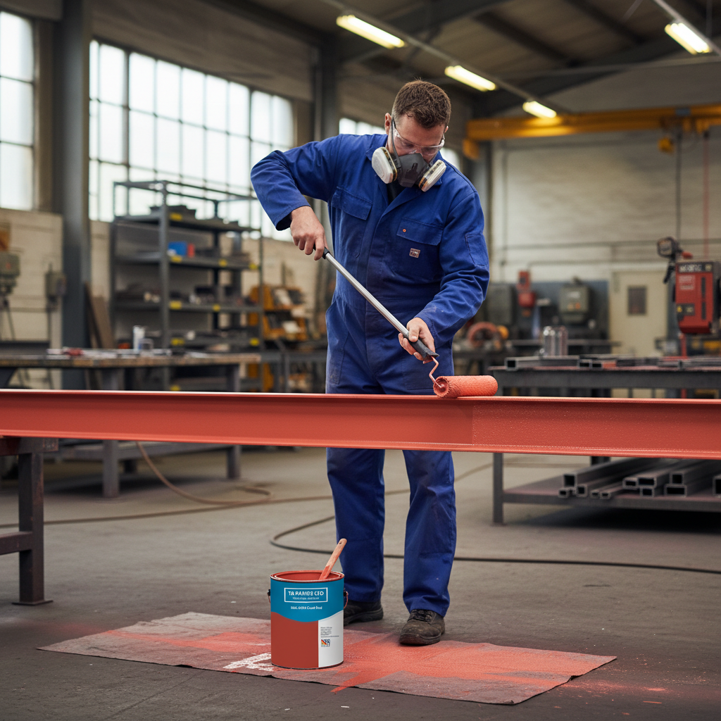 Premium Coral Red Paint - High-Performance Finish for Various Applications - High-Quality Professional Grade for Industrial and Commercial Applicat...