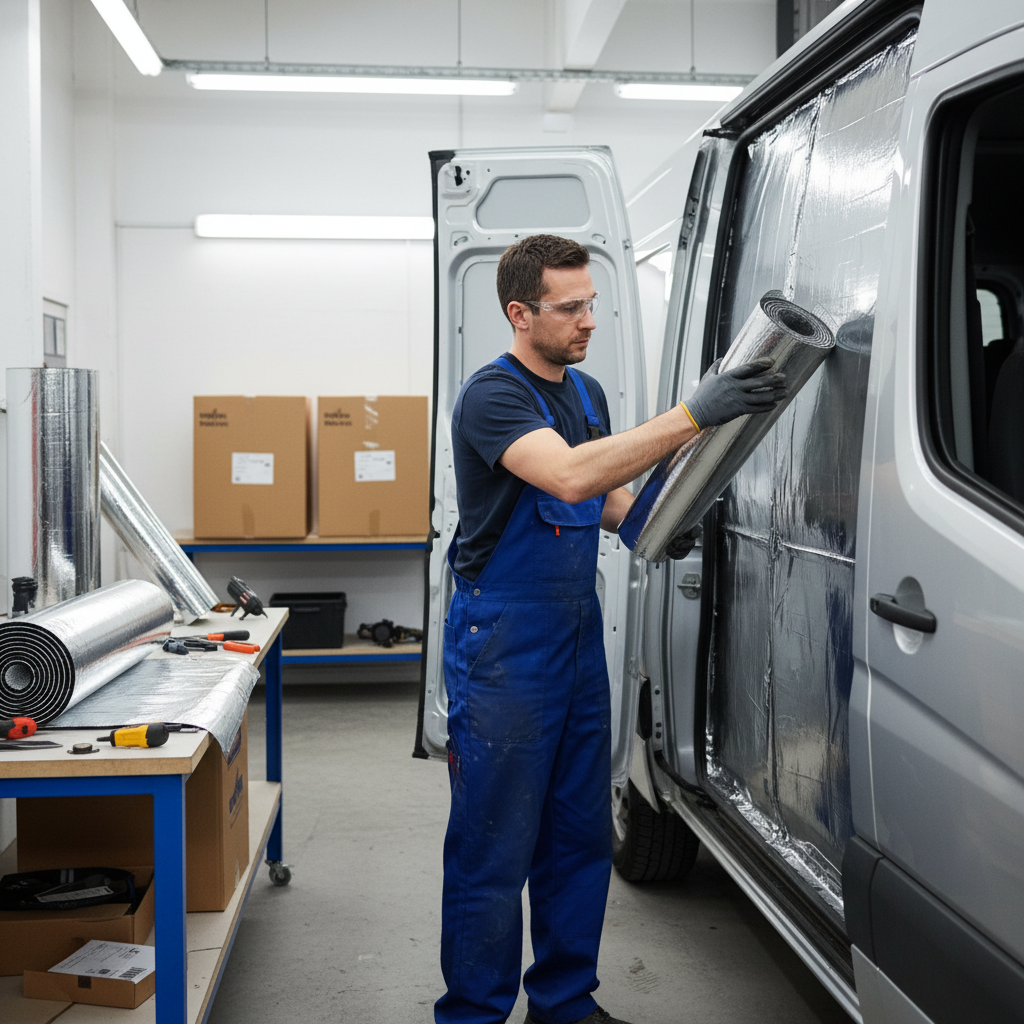 Premium Large Van Insulation and Sound Deadening Kit with High-Performance 10mm Liner and 2mm Deadening for Enhanced Comfort
