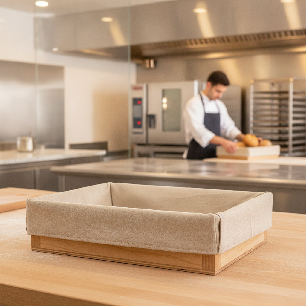Linen Cover for Foldable Box 600x400mm for Professional Baking