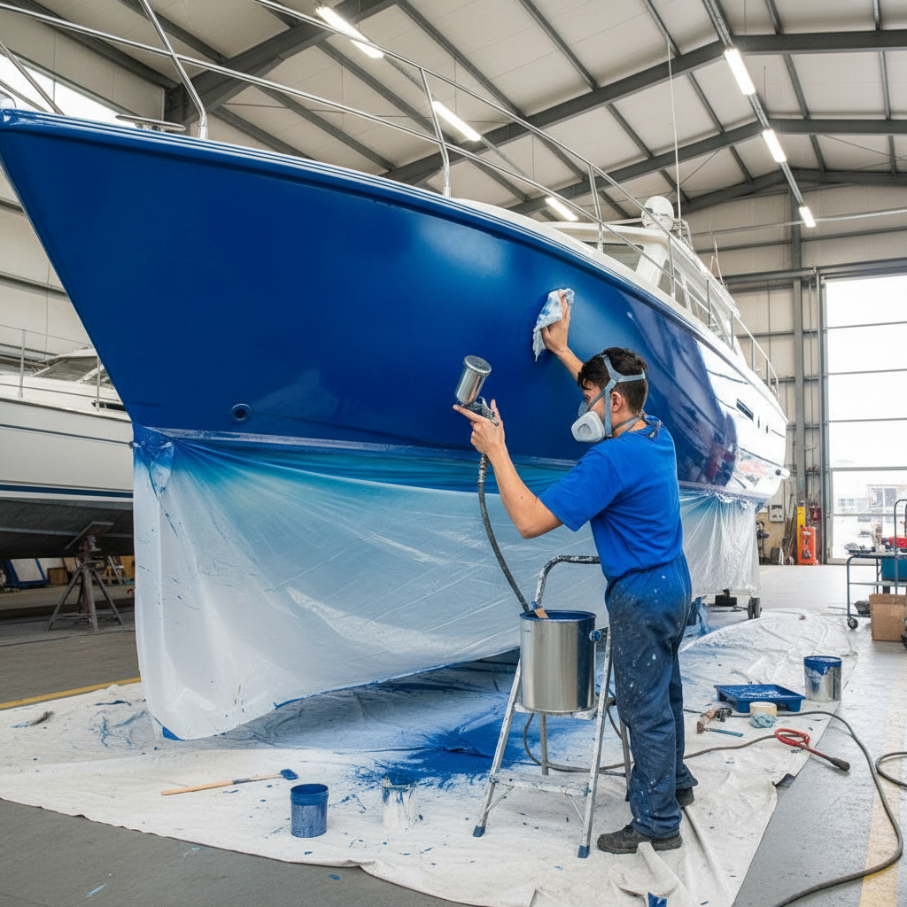High-Performance Marine Boat Enamel - Universal PU Enamel for Durability and Versatility in All Marine Applications