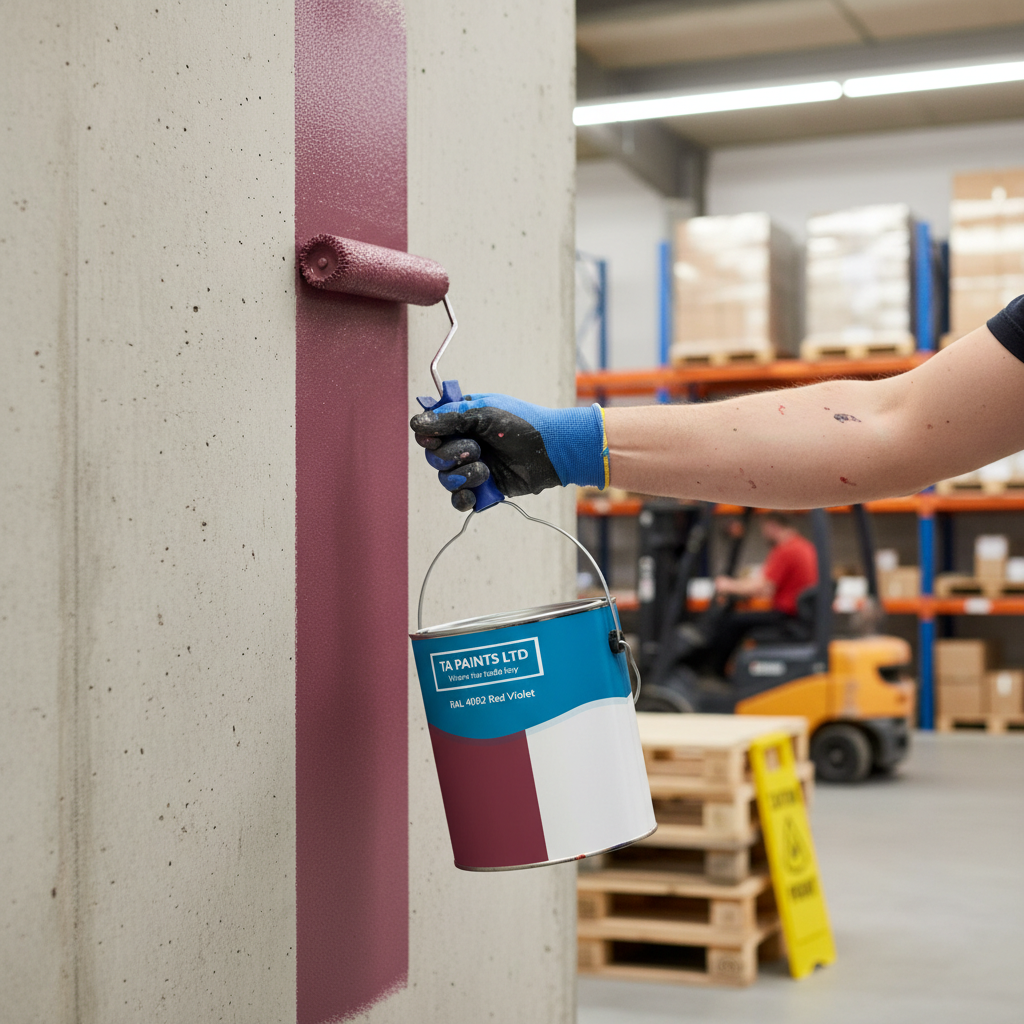 Premium High-Performance Red Violet Paint - Durable, Versatile Finish for Various Applications