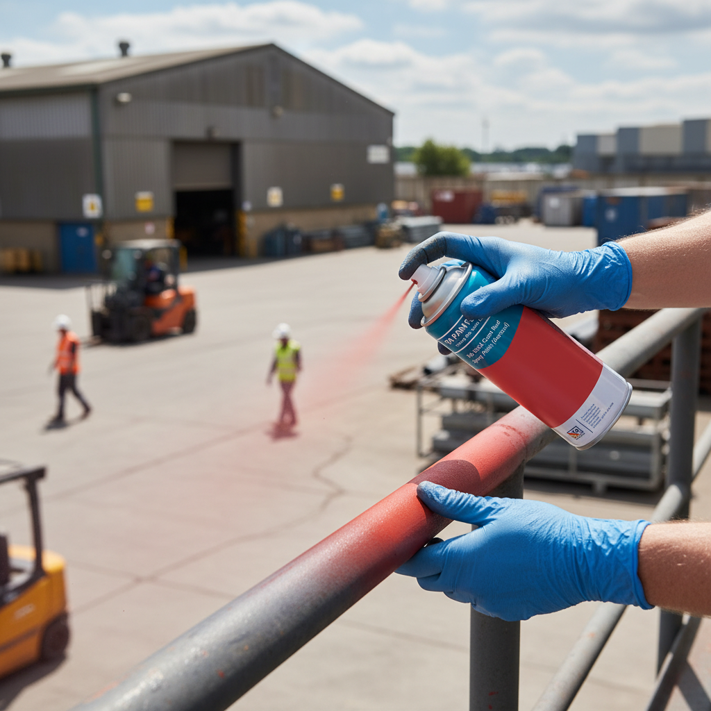 Premium Quick Drying Coral Red Spray Paint 400ml - U.V & Weather Resistant with Superior Finish