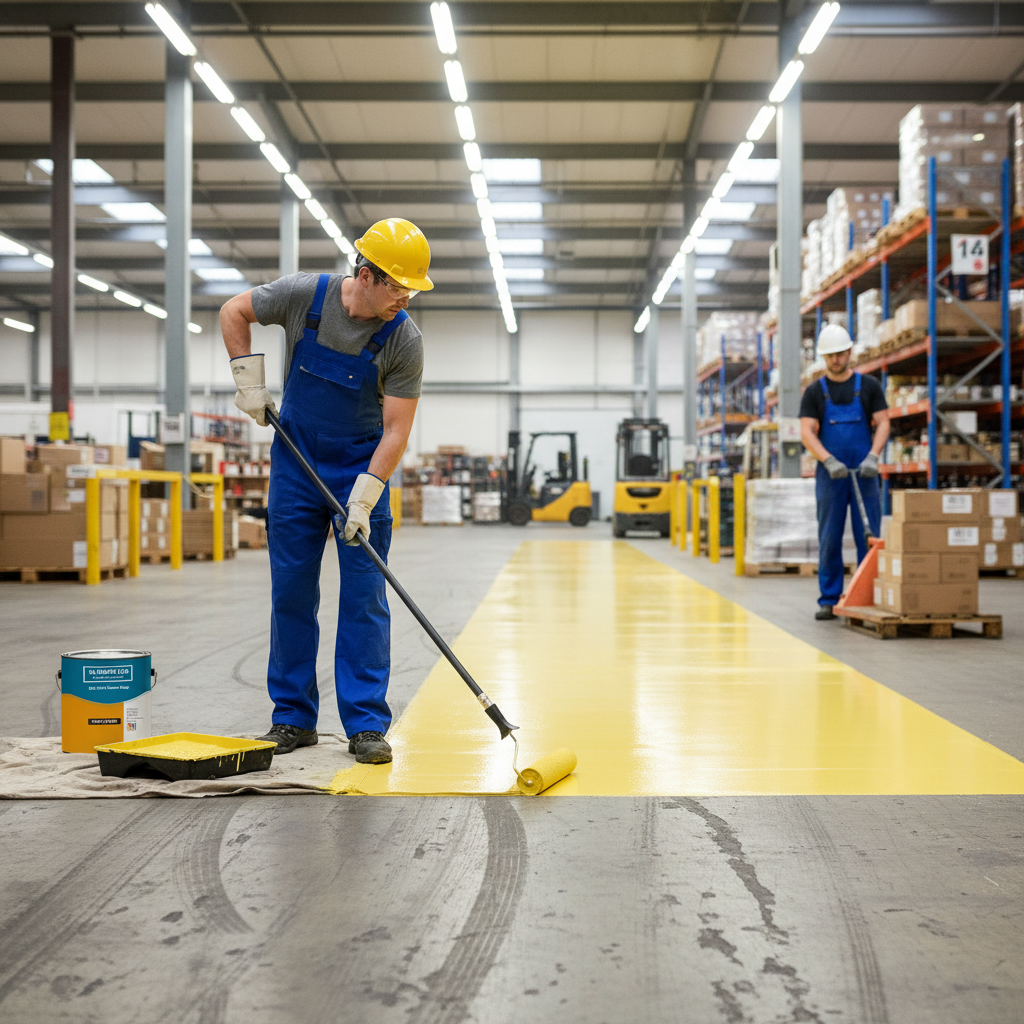 Premium Bright Daffodil Yellow Paint for Commercial Use - Vibrant and Cheerful Finish for Retail Spaces
