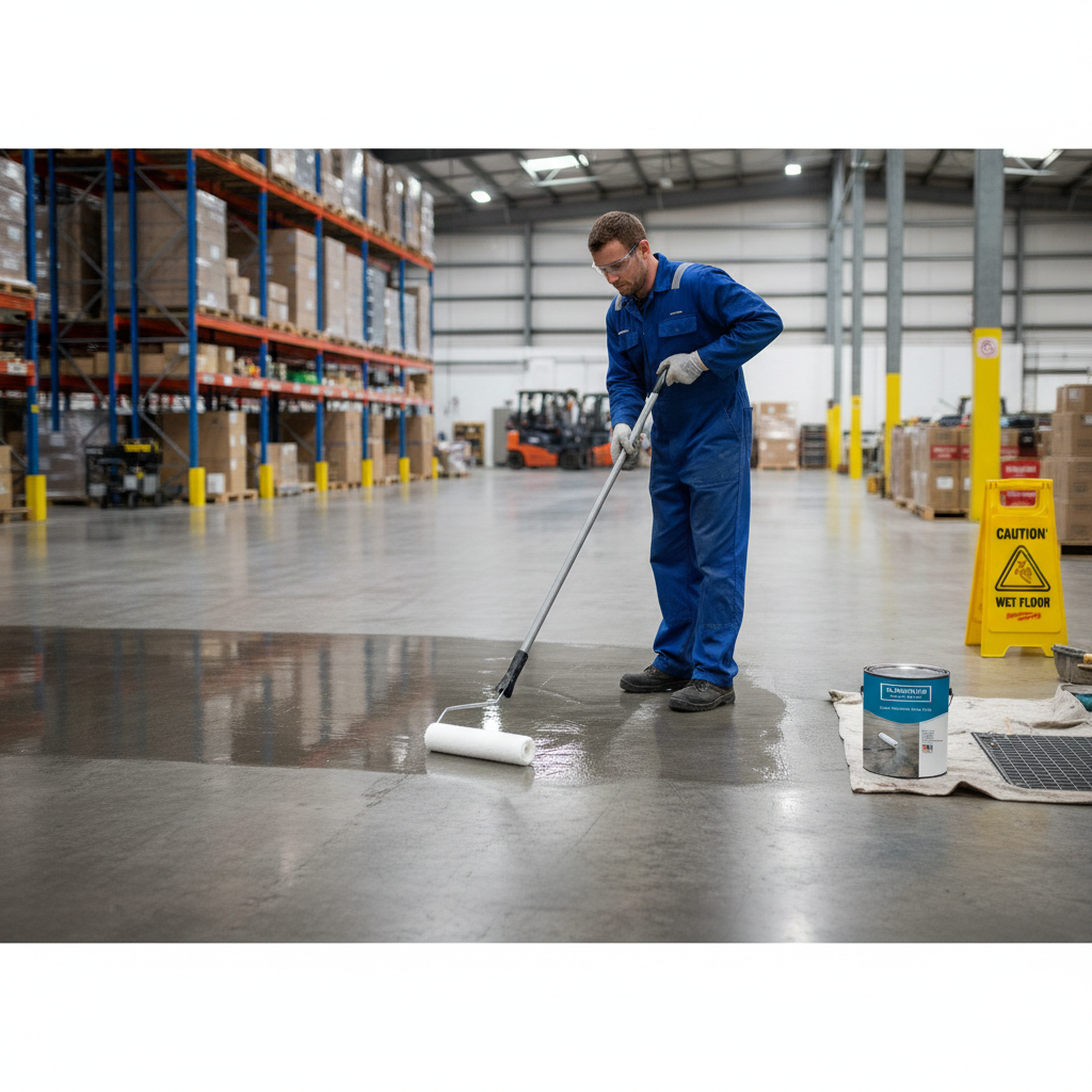 Premium Clear Dust Sealer and Primer for Concrete Floors - High-Performance Universal PU Enamel for Light to Medium Traffic