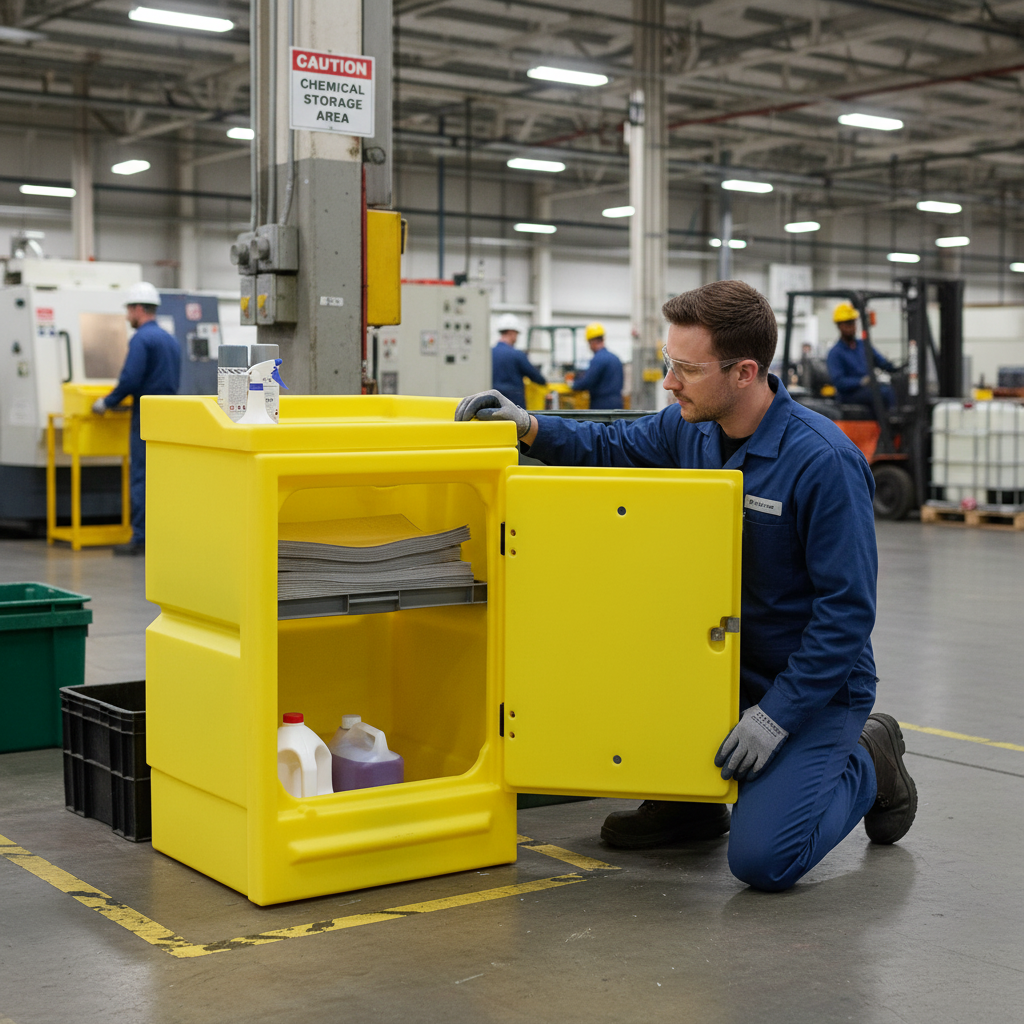 Lockable Cabinet - PWSD ||L640 x W580 x H980mm