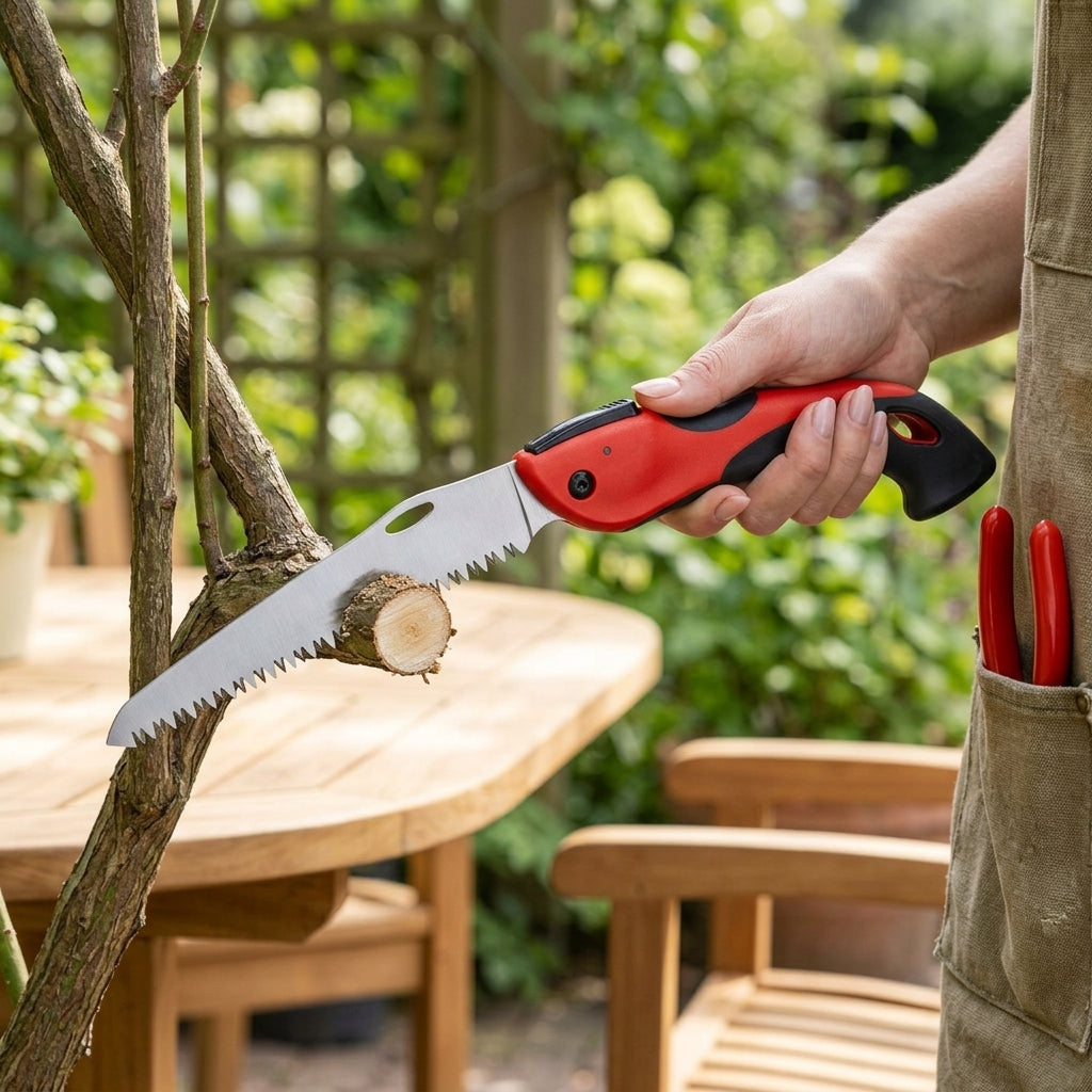 Folding Pruning Saw (view 2)