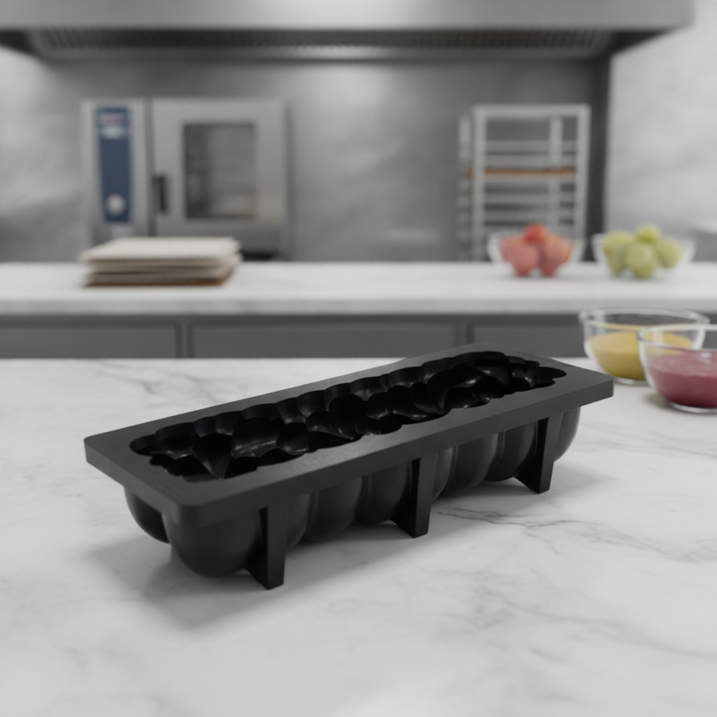 Black Silicone Eros Mould 165x165x40mm for Baking & Desserts