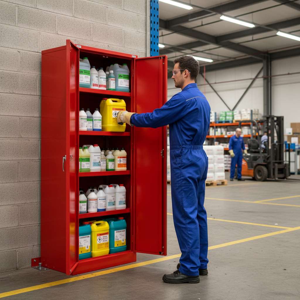 Pesticides & Agrochemical Cabinet - PAC60/36 ||L915mm x W457mm x H1524mm