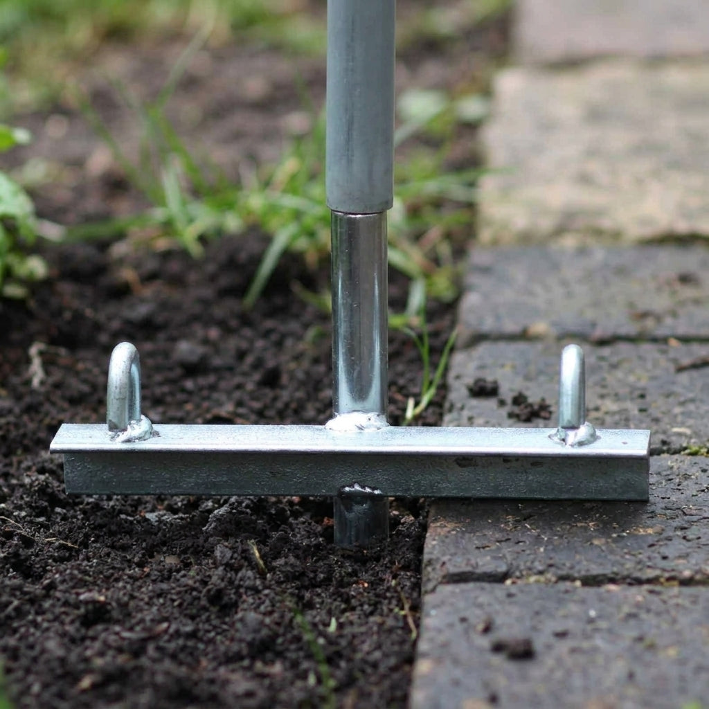 45cm Steel Ground Anchors for High Top Hoops (view 2)