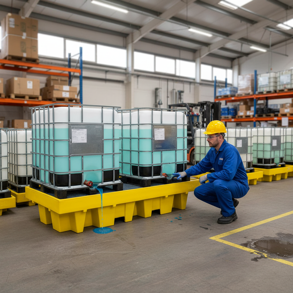 8 Drum Spill Pallet - BP8 ||1140ltr Sump Capacity