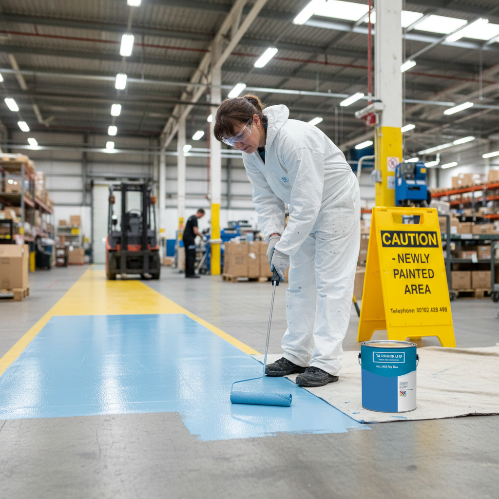 Premium Universal PU Enamel Sky Blue Paint - Durable, Weatherproof, and Multi-Surface Application