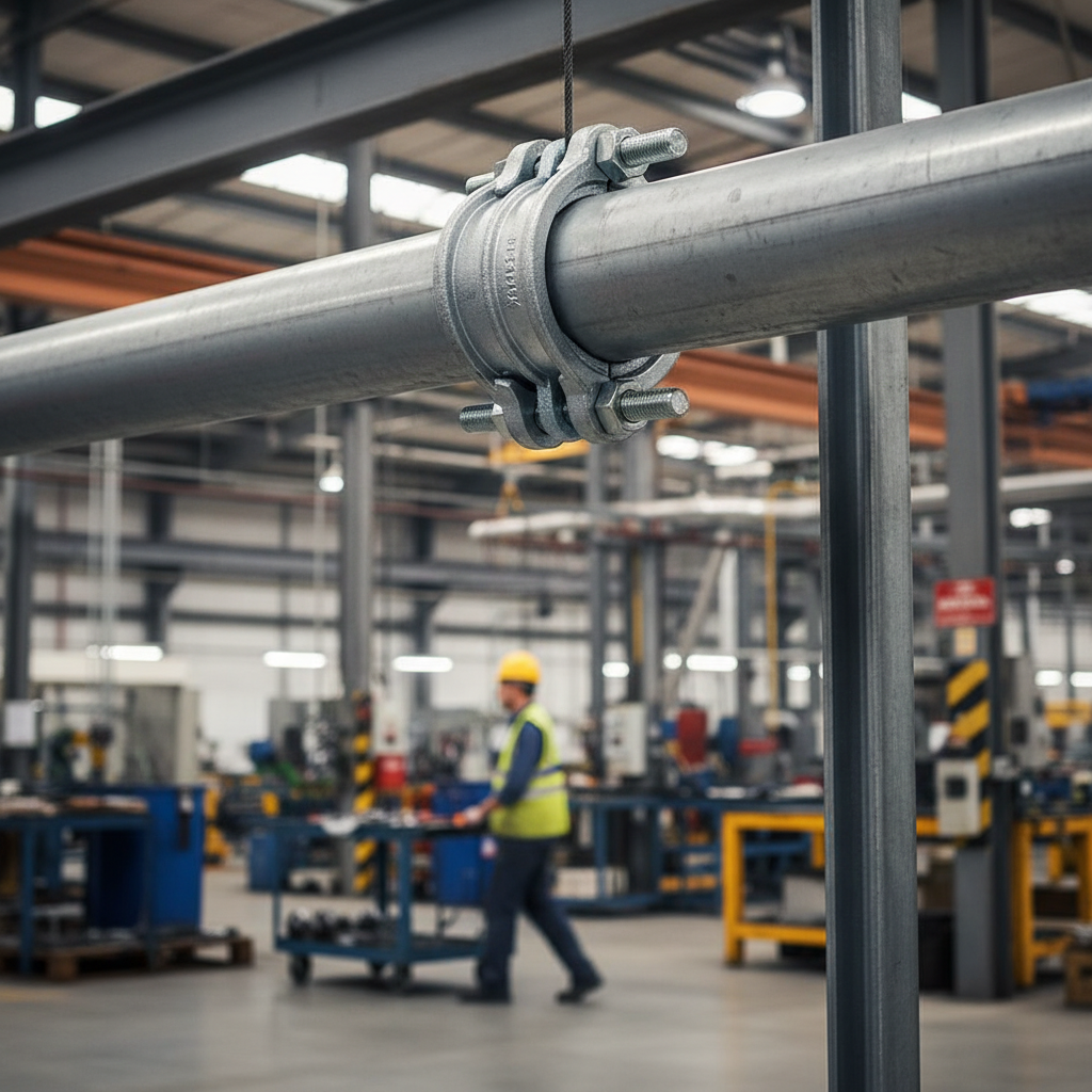 Premium Malleable Iron Plain Clamp - 2 Bolt Design for Low Pressure Water and Air Applications