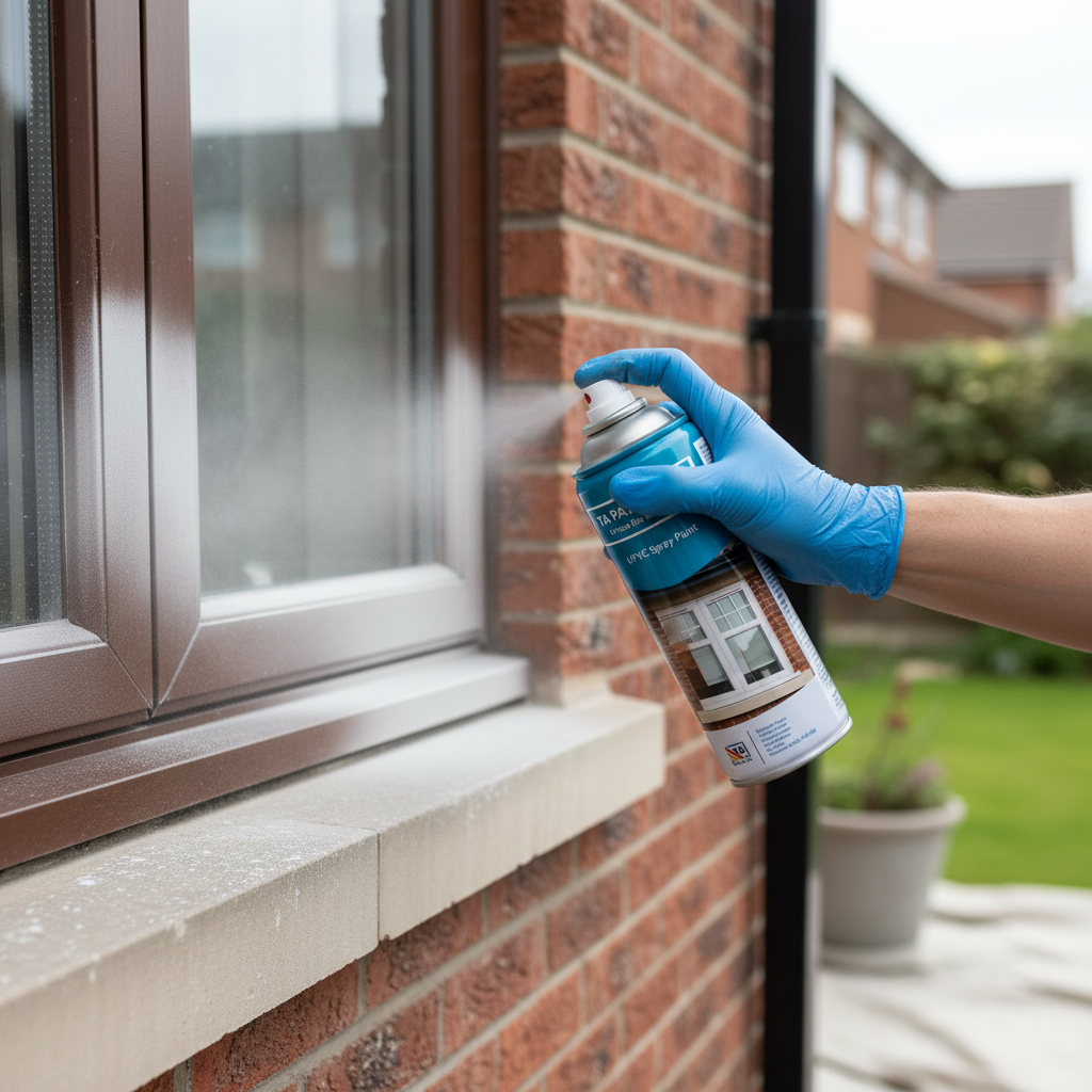 Premium 400ml Aerosol Spray Paint Primer for UPVC & Composite Plastic Surfaces - Excellent Wear and Weather Resistance