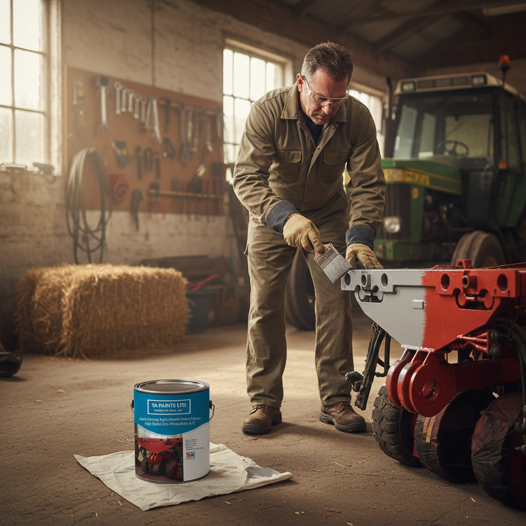 Premium Quick Drying Agricultural High Build Zinc Phosphate Metal Primer for Spray Application on Mild Steel
