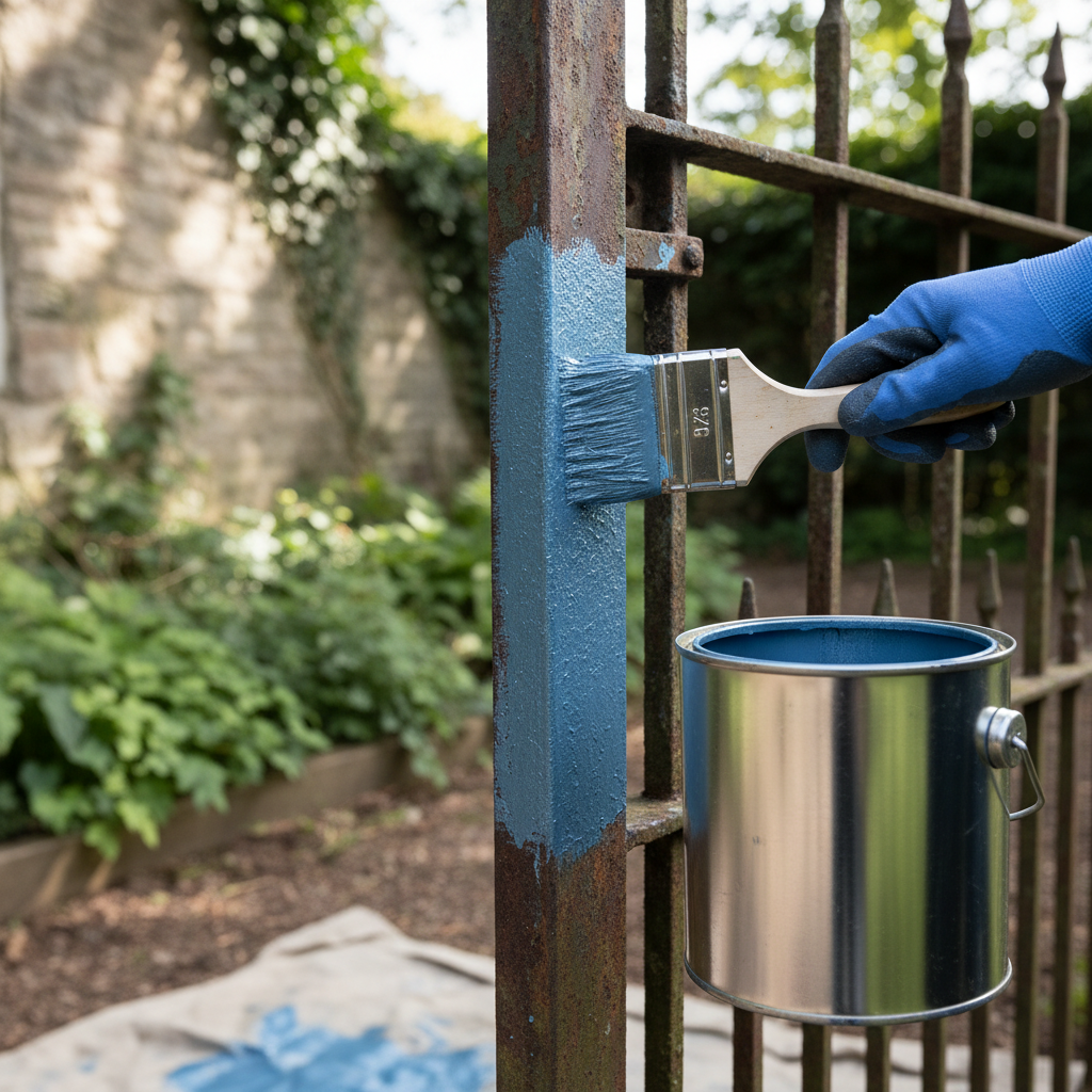 Premium Quick Drying Hammer Finish Metal Paint - 5 Litre Decorative Enamel for Metal Surfaces