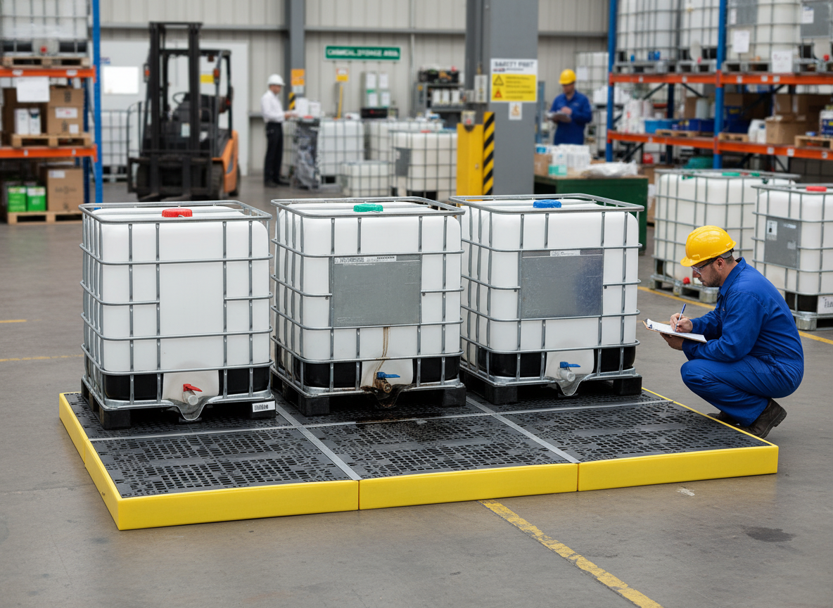 Sump Floor Kit (Rectangular) - BF4KIT1 ||To Hold Up to 4 x 1000ltr IBC
