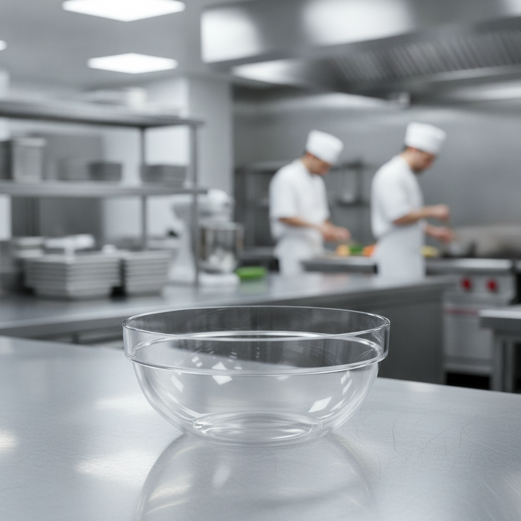 Polycarbonate Chef Bowl 2L for Catering Environments