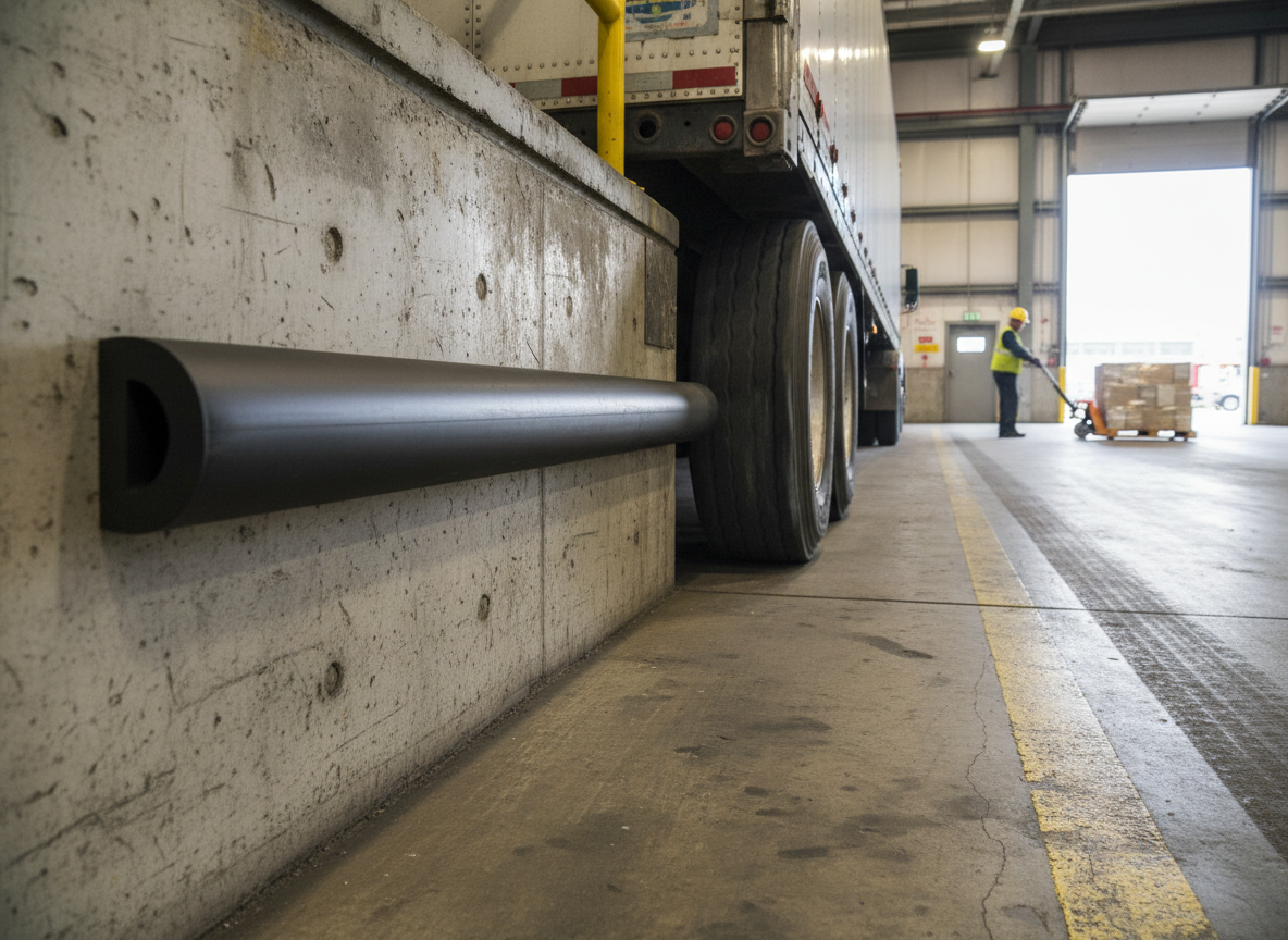 Premium Rubber Extrusion for Impact Absorption - 96 x 84 x 2500 mm, 20 kg Weight, Versatile Protection Solution
