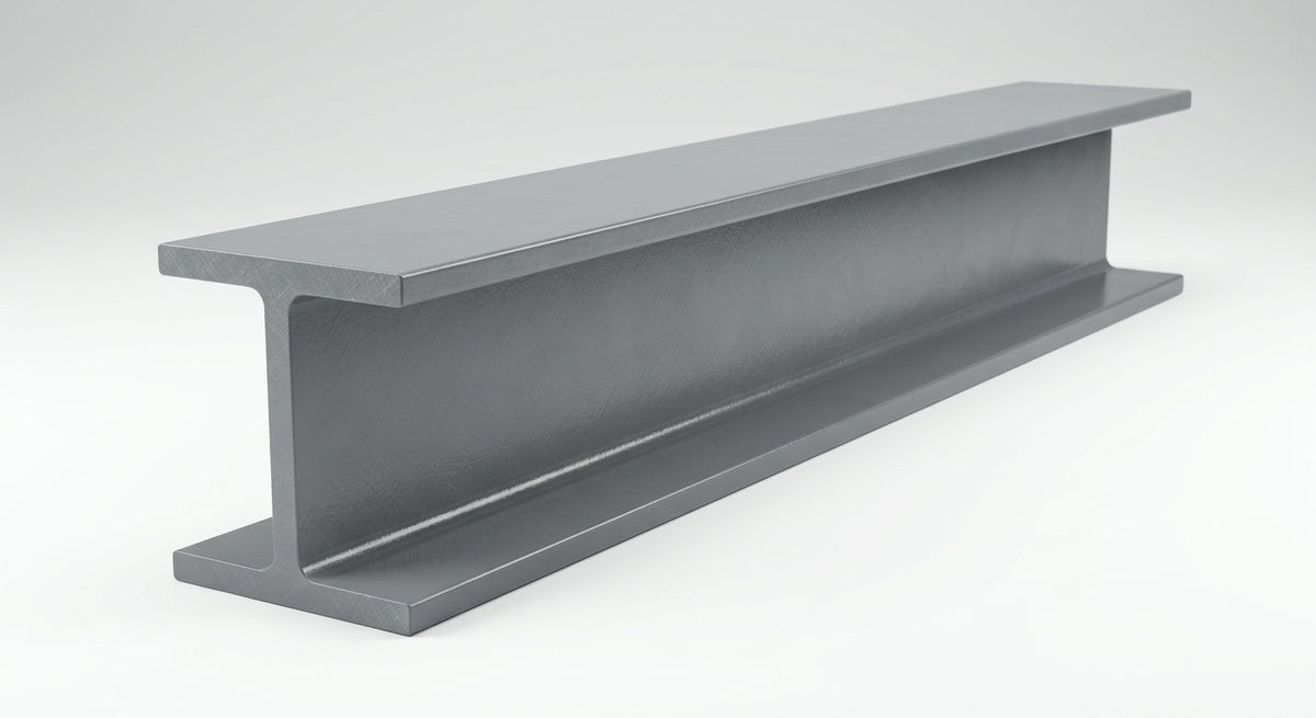 120 x 70 x 8mm GRP I Beam Grey (view 2)