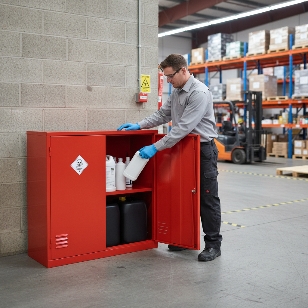 Pesticides & Agrochemical Cabinet - PAC36/36 ||L915mm x W457mm x H915mm