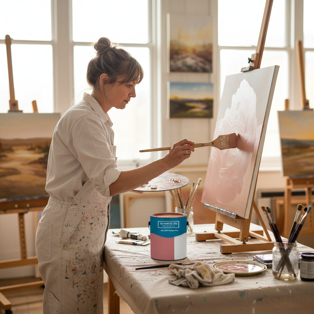 Premium High-Performance Antique Pink Paint for Quality Finishes and Durable Applications