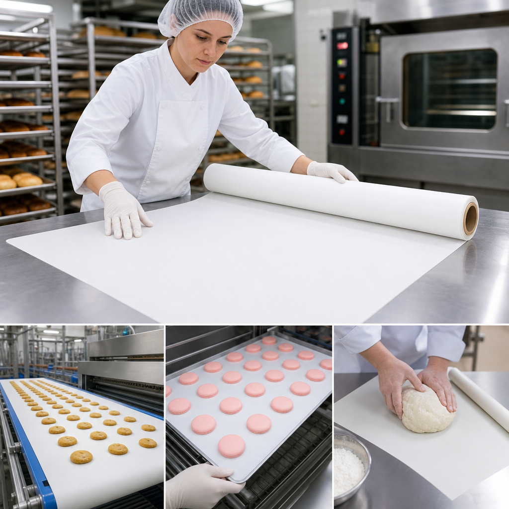 FDA Compliant White Silicone Sheet 1.2m Wide for Food Safety Applications
