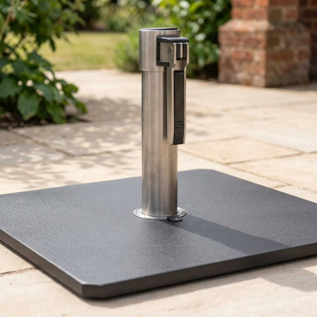 15kg Square Steel Parasol Base (view 2)