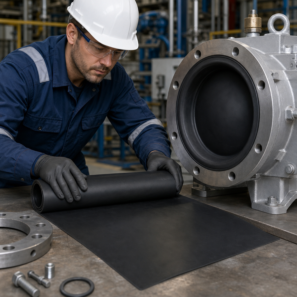 Nitrile Nylon Insertion Diaphragm Sheeting for Industrial Applications