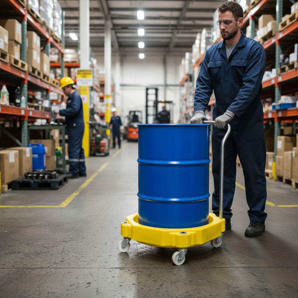 Single Drum Trolley - PDDH ||30ltr Sump Capacity