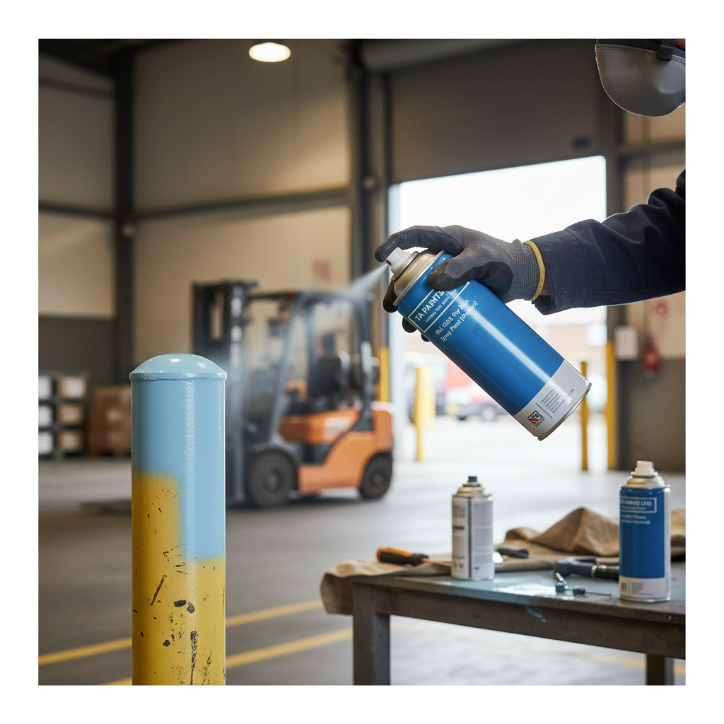 Premium Quick Drying Aerosol Spray Paint in Sky Blue - UV Resistant, Smooth Finish, 400ml