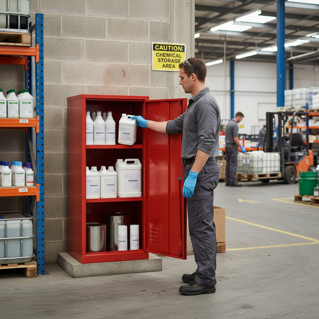 Pesticides & Agrochemical Cabinet - PAC36/18 ||L457mm x W457mm x H915mm