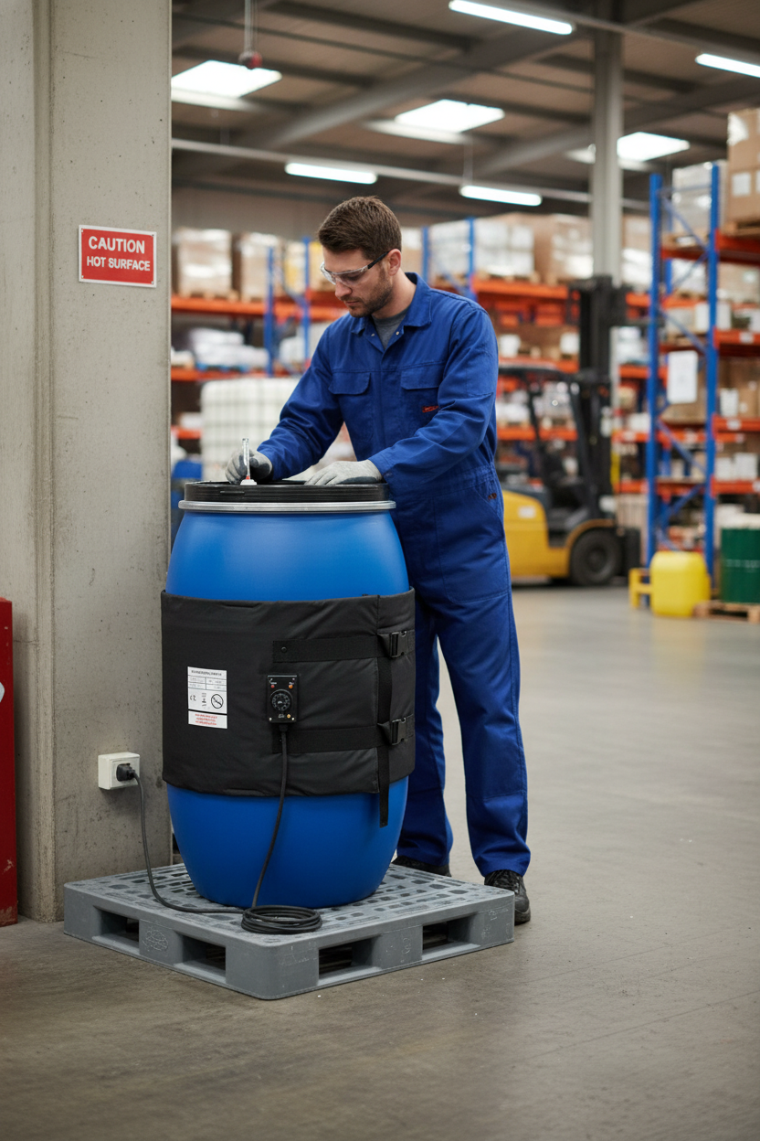Insulated Side Drum Heater - HISD/E
