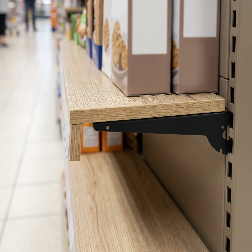 300mm wooden shelf bracket (view 2)