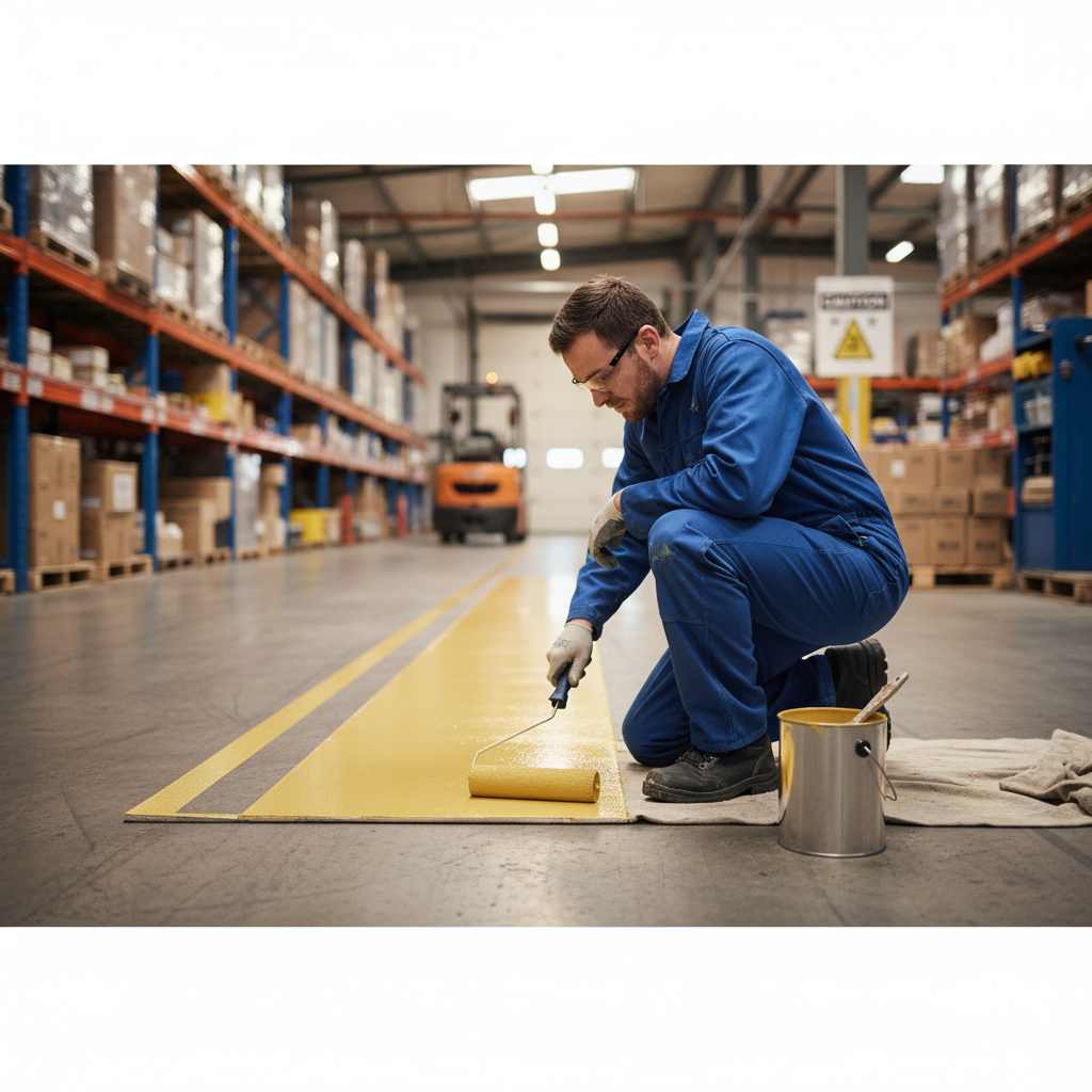 Premium Ochre Yellow Paint - Rich Earthy Hue for Commercial and Industrial Applications