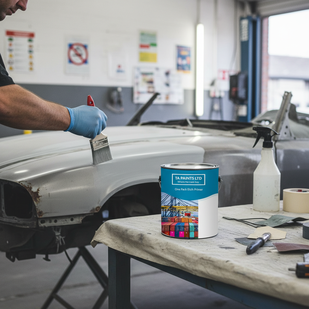 Premium Single Pack Etch Primer for Enhanced Adhesion and Anti-Corrosive Protection on Metals