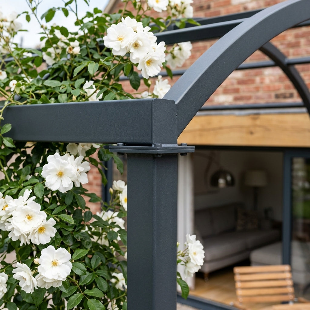 Lean-To Patio Pergola (view 2)