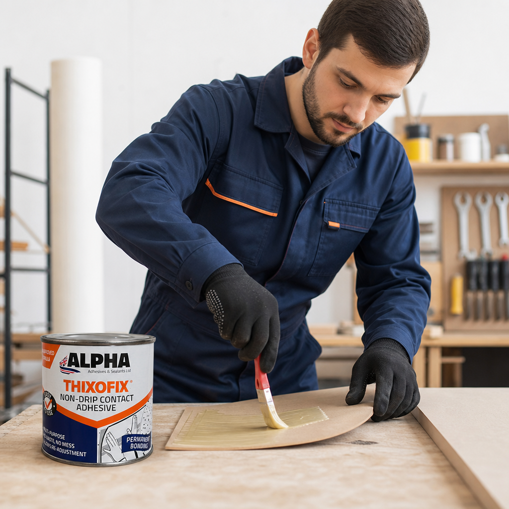 High Strength Multi-Purpose Contact Adhesive for Various Materials (250ml)