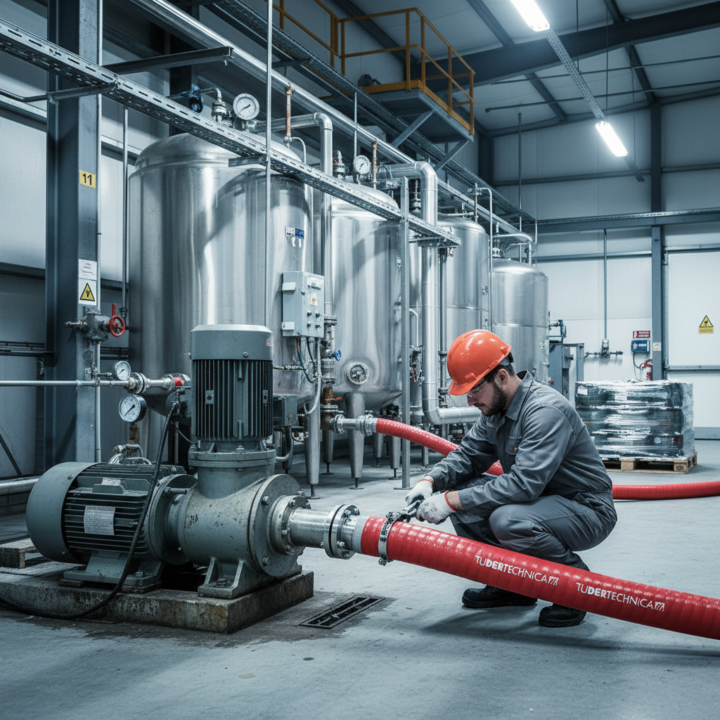 Premium Extra Flexible 10 Bar Butyl Suction & Delivery Hose with PU Blend Cover for Food Applications