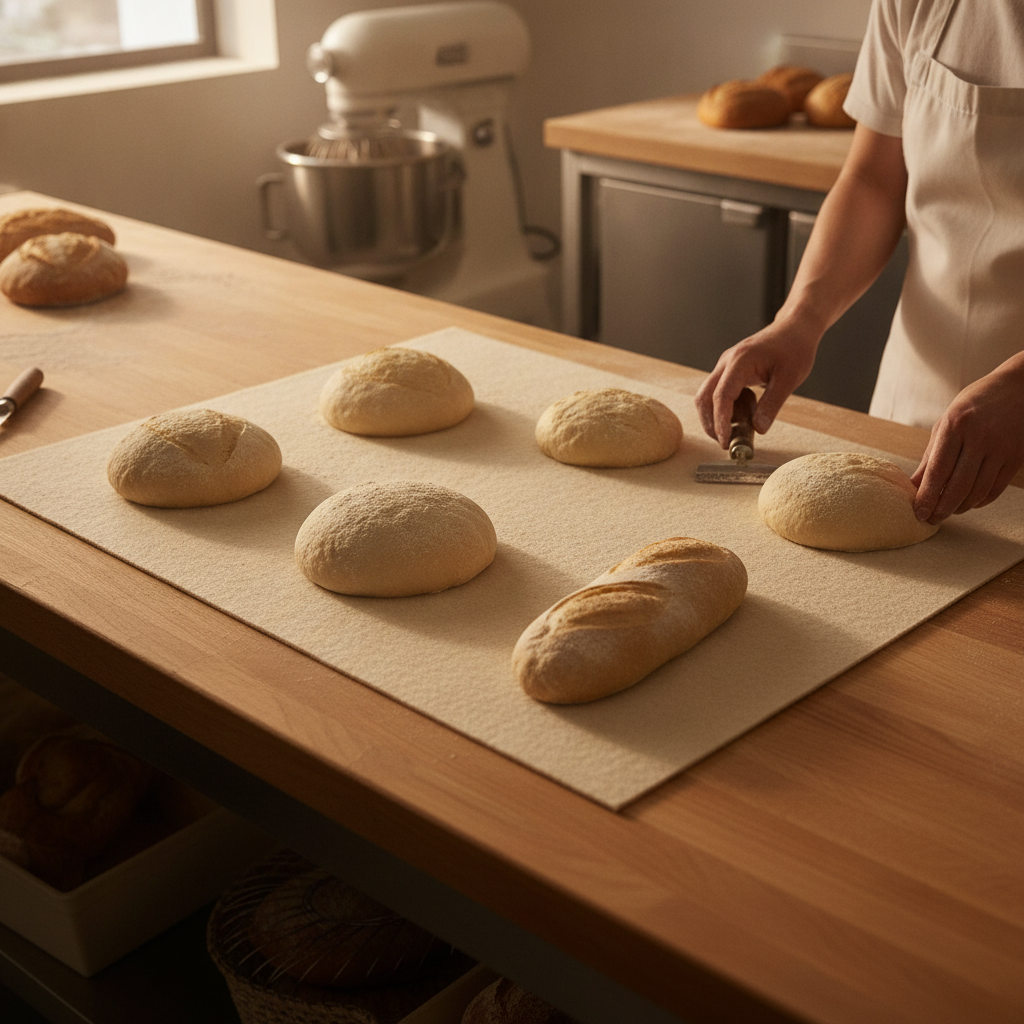 Wool Shaping Mat 800x500mm for Professional Baking