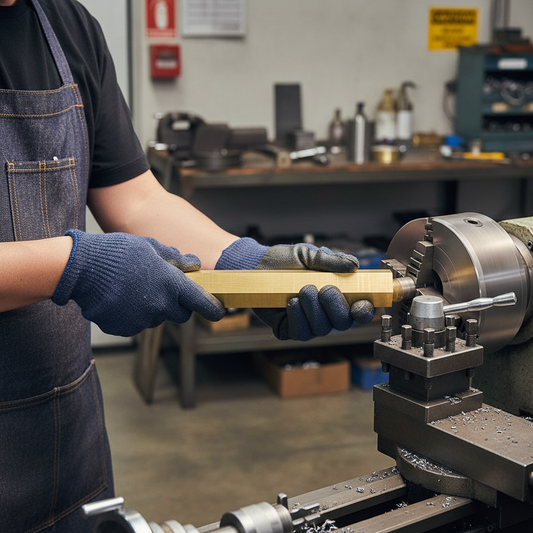 30mm High-Performance Brass Hexagon Bar - Grade CZ121 for Superior Machinability and Strength