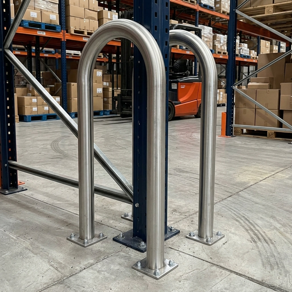 EV Charging Point Protector Stainless Steel – 48/76/90mm