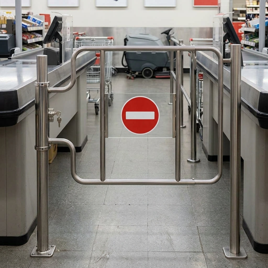 Mechanical Checkout Closer Gate - Deep Arm
