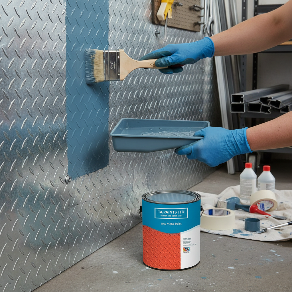 Premium High-Performance Metal Paint for Versatile Applications - Weather-Resistant, Anti-Corrosive, Multiple Finishes Available