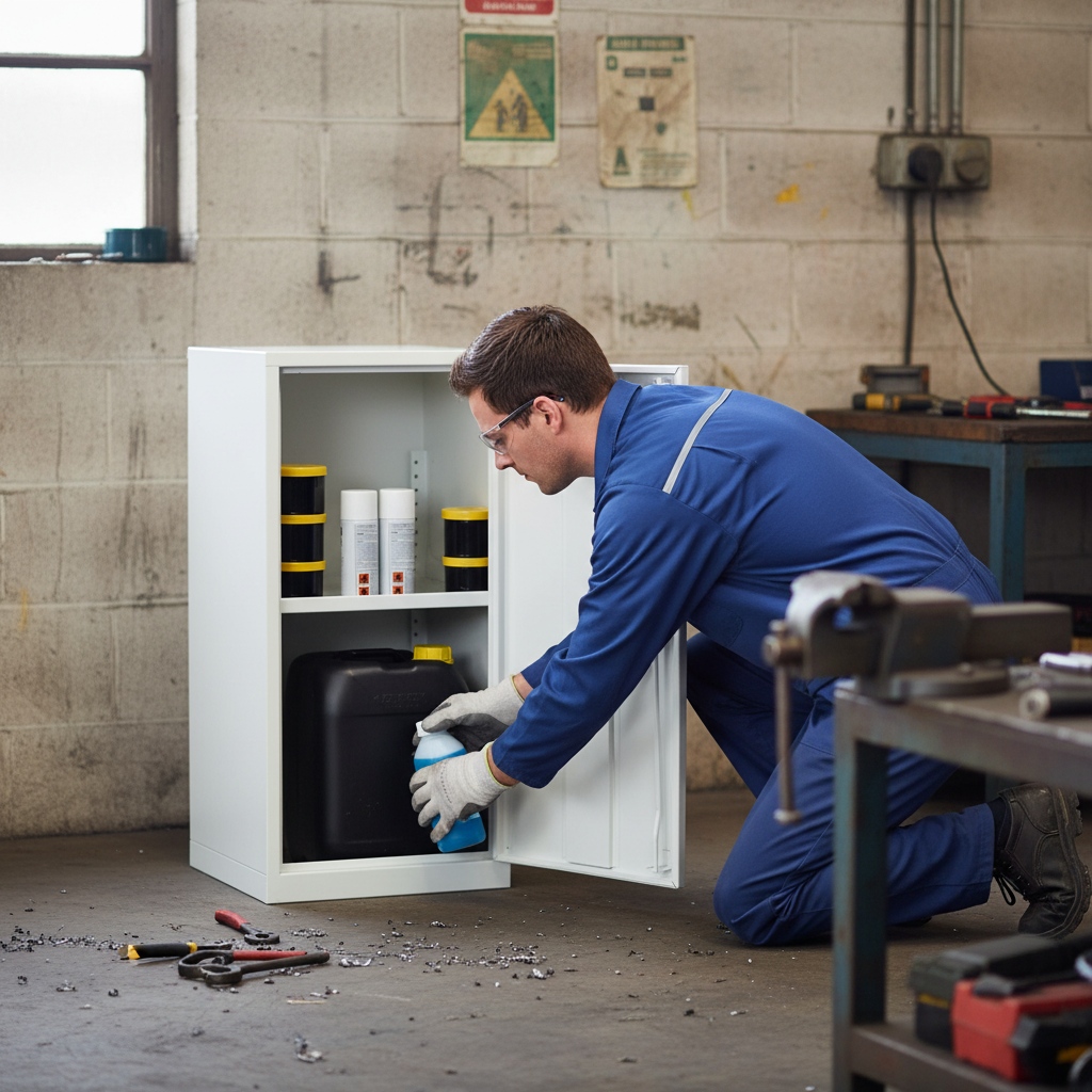 Acid & Alkali Cabinet - AAC36/18 ||L457mm x W457mm x H915mm