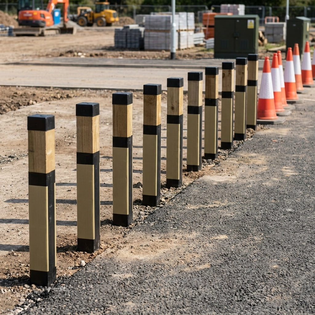 Square fence post ground line sleeve – pack of 10