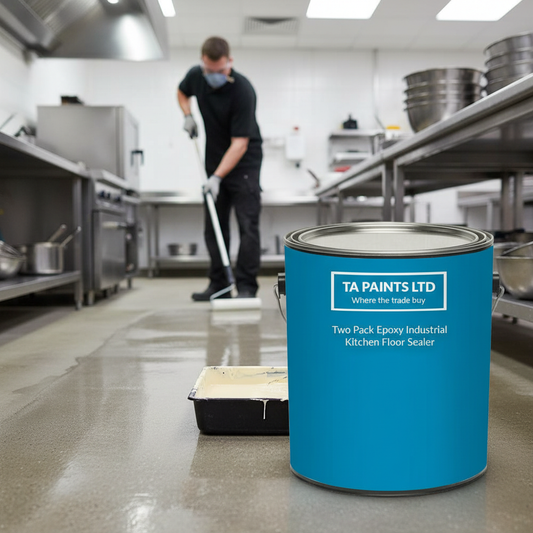 Premium Two Pack Epoxy Industrial Kitchen Concrete Floor Sealer for Maximum Durability and Protection Against Spills and Chemicals
