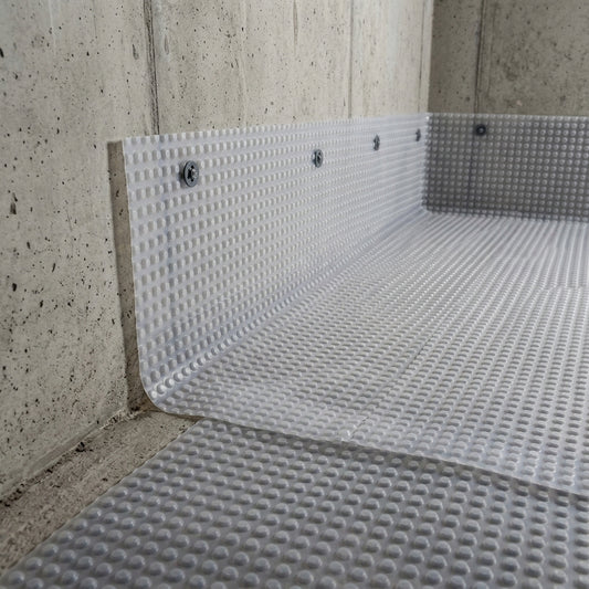 8mm Waterproof Membrane - Clear HDPE - 40m²