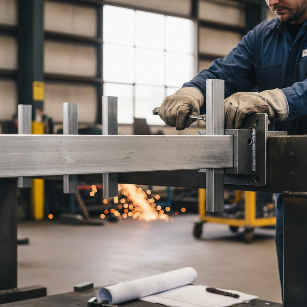 Premium Structural Grade Aluminium Square Bar 76.2mm (3") - High Strength Alloy with Excellent Machinability and Weldability